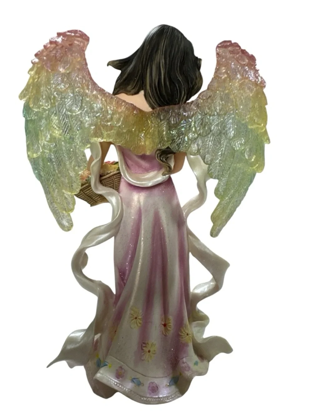 Angel Around Us Reflection Figurine AA912 2004 Mino Angel Statue Resin 9” Decor